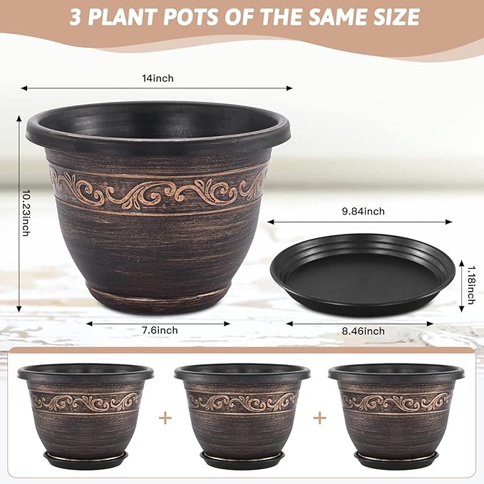indoor plants in pots Mini Wood Indoor Plant Stand with Ceramic Pot main image 0