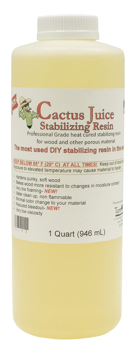 Cactus Juice Stabilizing Resin for Woodworking – Grow It Depot