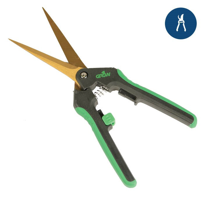 Grow1 Titanium Trimming Shears, 3 1/4" Straight Blade scissors - Image 2