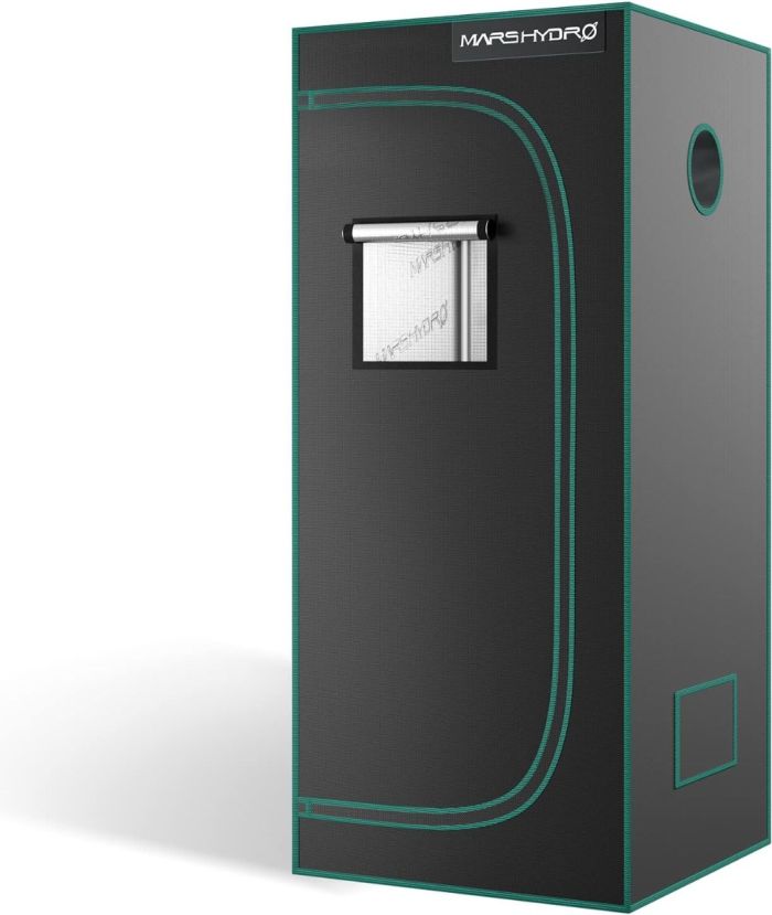 grow tent 2x2 Mars Hydro 2' x 2' x 4' 8" (60cm x 60cm x 140cm) Indoor Grow Tent
