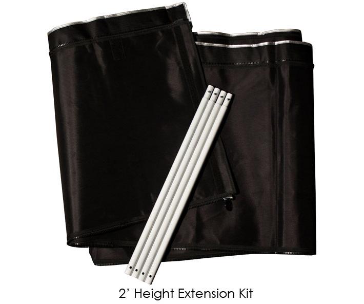 gorilla grow tent kits Gorilla Grow Tent 1' Extension LITE Line Size 2'x2.5'