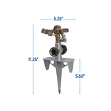 Brass Impact Sprinkler on Zinc Spike 56946