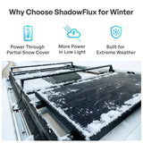 Renogy ShadowFlux N-Type Anti-Shading 200W 120W Solar Panel