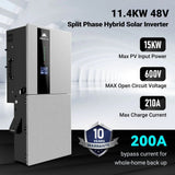 Sungold Power 11.4kW 48V Split Phase Hybrid Solar Inverter SGN-11K15PRO