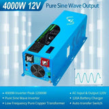 Sungold Power Off Grid Solar Kit 4000W Inverter 12VDC 120V/240V Battery 1200 Watt Solar Back Up SGK-PR4S