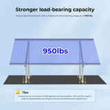 Sungold Power Modular & Expandable Ground Mount Brackets for 2× 400W–590W Solar Panels
