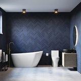 Swiss Madison Sublime 60" Single Slipper Freestanding Bathtub