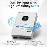 Eco-Worthy 10000W Solar Off-grid Split-phase AIO Inverter | 48Vdc to 120Vac/240Vac | 10000W@500V PV Input | UL 1741 - PRE ORDER