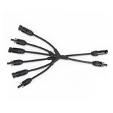 Solar Connectors M Branch Parallel Adapter Cable MMMF+FFFM Pair