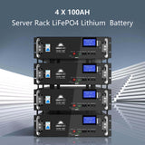 Off Grid Solar Kit 12 X 415 Watts Solar Panels 4 X 5.12kwh Lithium Battery 8000W Solar Inverter 48VDC 120V/240V SGM-8K20