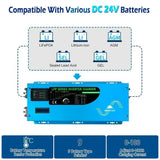 Sungold Power 3000W DC 24V Pure Sine Wave Inverter With Charger