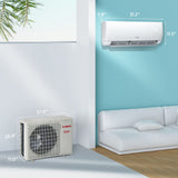 Finnmark 12,000 BTU Single Zone WiFi Mini Split AC (R32)