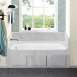 Swiss Madison Voltaire 60" x 30" Left-Hand Drain Alcove Bathtub (15 - Pack)