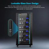 Sungold Power Enclosed Battery Cabinet 6 Slot with Bus Bar for SG48100P/ SGH48100T
