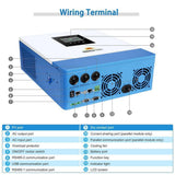 Sungold Power 10000W 48V Solar Charger Inverter (2 Units Parallel)