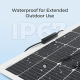 Renogy Flexible 200W 12V Monocrystalline Solar Panel