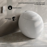 Swiss Madison Plaisir Smart One-Piece 1.28 GPF Single Flush Toilet in Glossy White