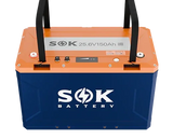 SOK Battery SK24V150PH 24V 150Ah Battery, Built-in heater & Bluetooth, Victron CAN Comms