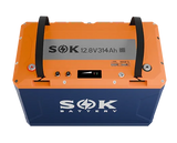 SOK Battery 12V 314Ah Lithium Battery, Built-in heater & Bluetooth, Victron CAN Comms | SOK Battery
