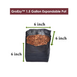 GroEzy™ 1.5 Gallon Expandable Pot