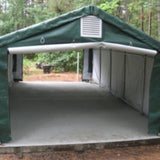 Rhino Shelter | 10’W x 20’L x 8’H Instant Garage (House Style)