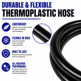Flame King Thermo Rubber RV Slide Out Hose Assembly, 106 Inch, 3/8 Inch ID, Female to Female, 106 inches