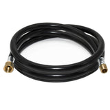 Flame King Thermo Plastic Hose Assembly for LP and Natural Gas, 96 Inch, 3/8 Inch