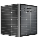 BougeRV 16BB N-Type 12V/24V 100 Watt Bifacial Solar Panel