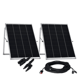 Nature's Generator 200W Rigid Solar Panels w/ cable and connector