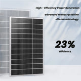 Nature's Generator 200W Rigid Solar Panels w/ cable and connector