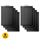 BougeRV Arch 2.0 100W N-Type Fiberglass Flexible Solar Panel