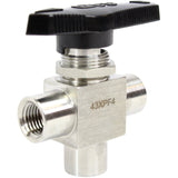 3 Way Ball Valve - Female NPT