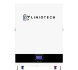 LINIOTECH 10kWh 51.2V 200Ah Lifepo4 Power Reserve Battery Storage Wall Mounted