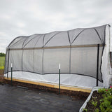 10' Essential High Tunnel Kit - Roll-up Sides and End Wall Door Kit Included