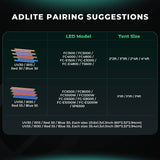 Mars Hydro ADLite UV 27W + IR 15W Supplemental LED Grow Light Bars Combo - Set of 2