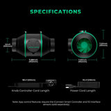 Mars Hydro iFresh 4" Smart Inline Duct Fan