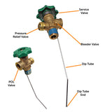 Flame King 100lb OPD Valve For Hog or Horizontal Propane Cylinder