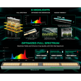 Mars Hydro SP 3000 300W Full Spectrum Grow Room LED Grow Light