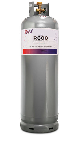 120LB DIPTUBE Tank High Purity USA N-BUTANE R600 - 99.5% Guaranteed - Gas Price Only (Tank Deposit $150 Additional)