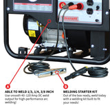 120 Amp Engine Driven Welder Generator 2200 Watt 7 HP Gas Powered