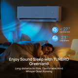 Greenland 9,000 BTU Single Zone WiFi Mini Split AC (R454B)