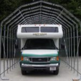 Rhino Shelter | 12’W x 20’L x 10’H Instant Garage (Barn Style)