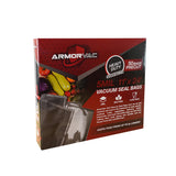 ArmorVac 11”x24” 5mil Precut Vacuum Seal Bags Black & Clear (100 Pack)