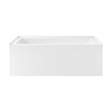 Swiss Madison Voltaire 60 x 30 Skirted Left Drain Soaking Alcove Bathtub in Glossy White (13 - Pack)
