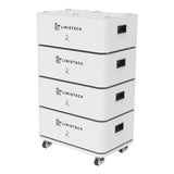 LINIOTECH 10kWh 200Ah 48V LiFePO4 Lithium Solar Battery Brick Stackable