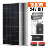 Rich Solar - 1600 Watt 24V Complete Solar Kit