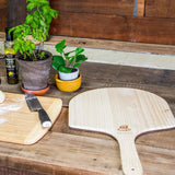 WPPO 14" x 24" Wooden Pizza Peel (Launch Pad) - 2 Pack