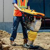 PRE ORDER: 3.6HP Honda Vibratory Rammer Jumping Jack Tamper with Honda GXR120 Engine Impact Force 3,550 lbs/ft