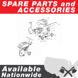 8" Crack Chaser Concrete Repair Saw with 13 HP Honda GX390 Engine