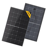 BougeRV 300 Watt N-Type Rigid Bifacial 16BB Mono Solar Panel